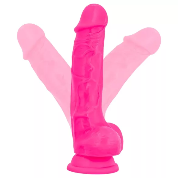 Blush Neo - dildo con ventosa - 19 cm - silicone rosa