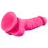 Blush Neo - dildo con ventosa - 19 cm - silicone rosa