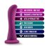 Temptasia Bellatrix - dildo a ventosa (viola)
