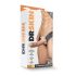 Dr. Skin - dildo cavo con imbracatura - 15 cm - colore naturale