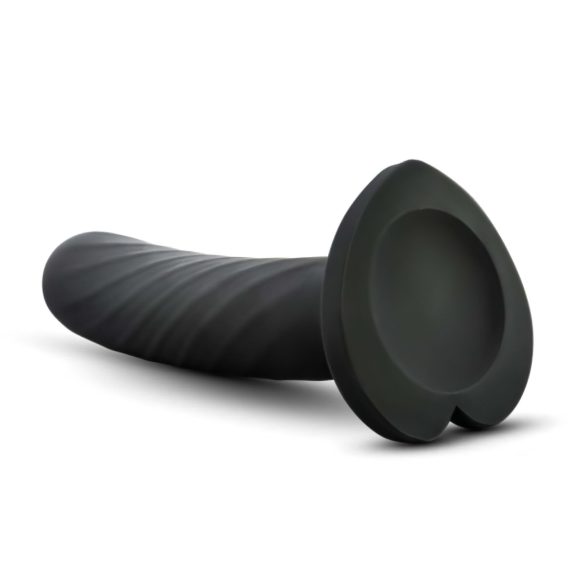 Temptasia Twist Small - dildo con ventosa e forma a spirale - nero