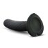 Temptasia Twist Small - dildo con ventosa e forma a spirale - nero