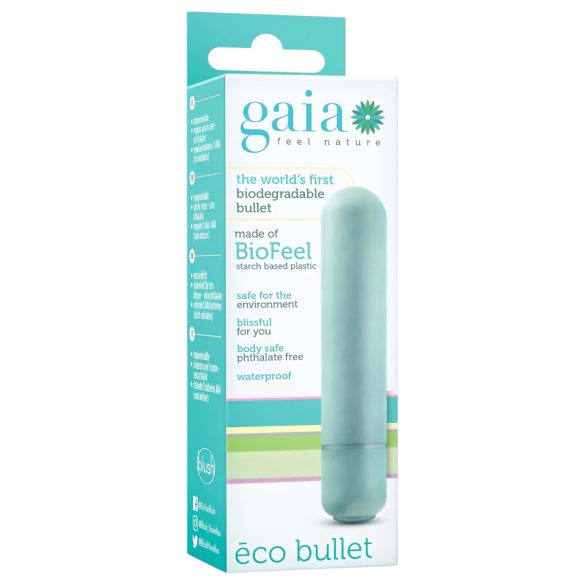 Gaia Eco M - vibratore ecologico medio - turchese