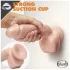 dildo realistico blush Dr. Skin Glide - 21,5 cm, con testicoli