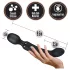 Blush Lush - wand e vibratore punto G 2 in 1 (nero)
