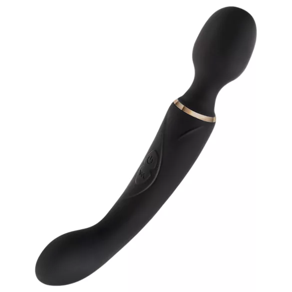 Blush Lush - wand e vibratore punto G 2 in 1 (nero)