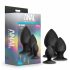 Set di Plug Anali Nero - 3 Pezzi In Platino