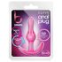 B Yours - plug anale - silicone rosa
