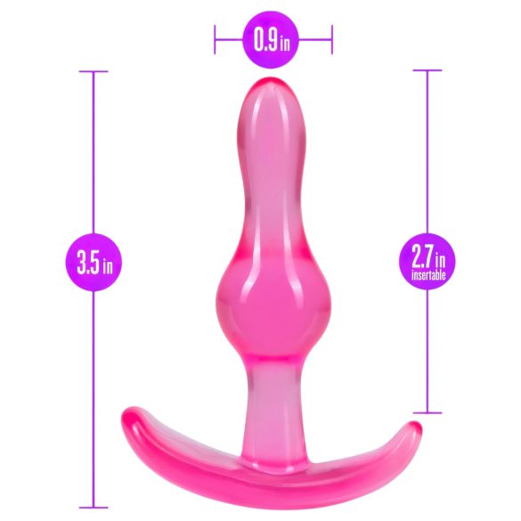 B Yours - plug anale - silicone rosa