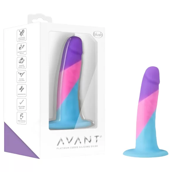 Avant Vision of Love - dildo realistico con ventosa - multicolore