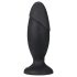 Anal Adventures Platinum Rocket - plug anale grande - nero