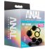 Anal Adventures L - dildo anale perlato (nero)