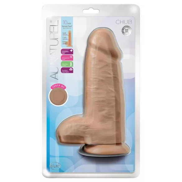 Blush Chub - dildo realistico con ventosa - 18cm color carne