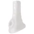 Perfect Fit Breeder - guaina pene aperta - 10 cm - bianco