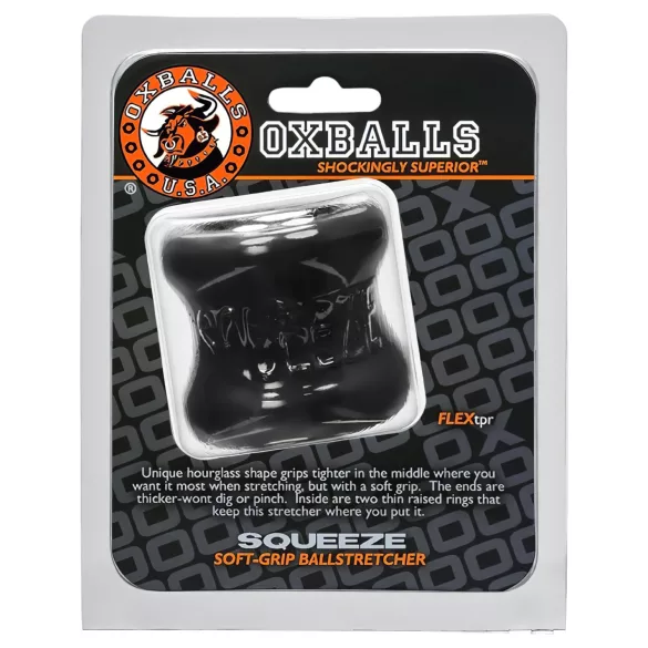 OXBALLS - anello pene regolabile - silicone nero