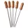Diverty - set 5 matite con cappuccio pene (naturale)