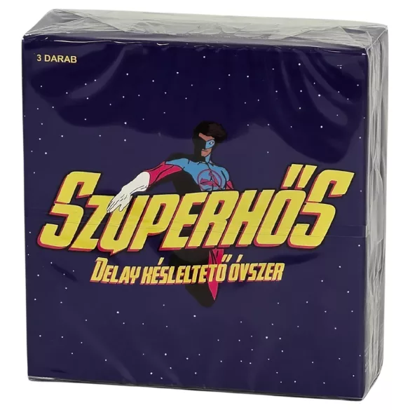 Supereroe - preservativo ritardante (3 pz)