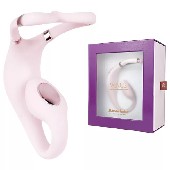 Adrien Lastic Venus - vibratore punto G e clitoride - silicone rosa