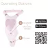 Adrien Lastic Venus - vibratore punto G e clitoride - silicone rosa