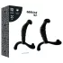 Addicted Toys - massaggiatore prostatico e perineale (nero) - 11,3 cm