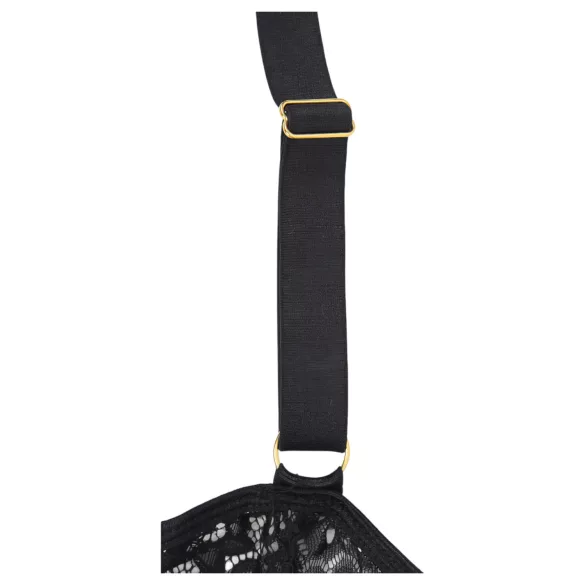 Subblime - body a fantasia con cintura in raso (nero)