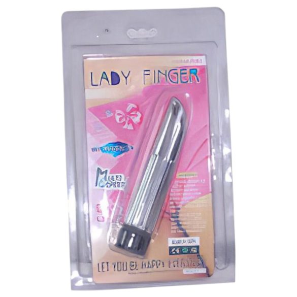 Baile - vibratore Lady Finger - mini stimolatore - argento