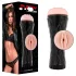 JamyJob - masturbatore realistico in custodia - colore nero/naturale