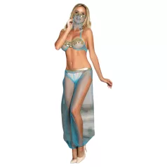 Subblime - costume trasparente in stile indiano - (blu)