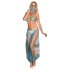 Subblime - Costume trasparente stile Indiano - (blu) - L/XL