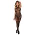 Subblime 951948 - tutina a rete con bretelle incrociate - (nero) - S-L