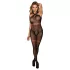 Subblime 951948 - tuta in rete con bretelle incrociate (nera) - S-L