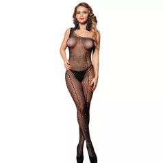 Subblime 952037 - tuta in rete con strass (nera) - S-L
