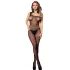 Subblime 952037 - tuta in rete con strass (nera) - S-L