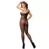 Subblime 952037 - tuta in rete con strass (nera) - S-L