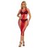 Subblime 952327 - Abito a Rete con Spalline Incrociate - Rosso - Taglia S-L