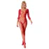 Subblime 952419 - tuta sexy con strass - rosso - XS-M