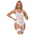 Subblime 954291 - body trasparente con catene - bianco L-XL