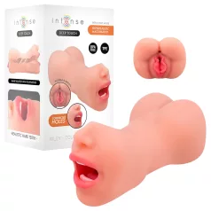   Intense Deep Touch Riley - masturbatore bocca e vagina realistico