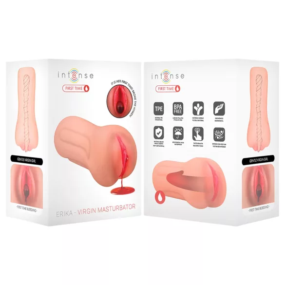 Intense First Time Erica - masturbatore realistico vergine