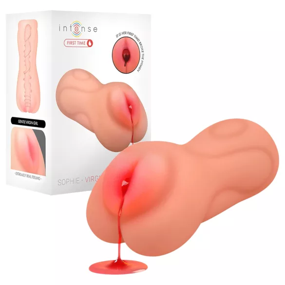 Prima volta intensa Sophie - masturbatore realistico a forma di vagina vergine (color carne)