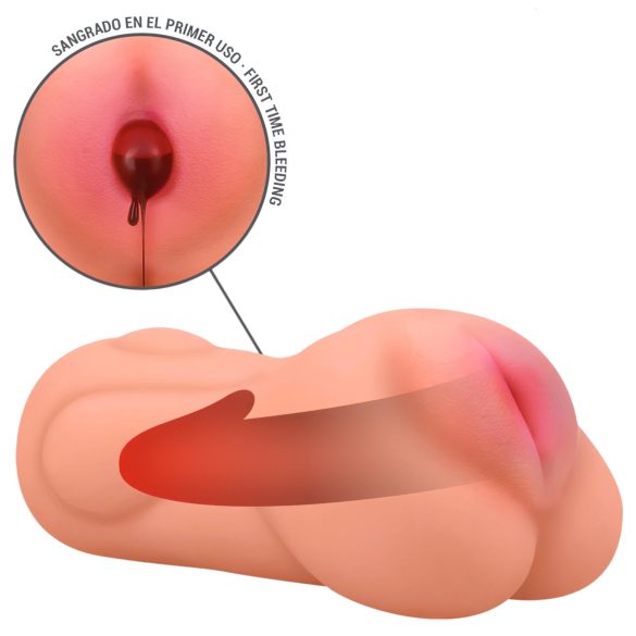 Intense First Time Sophie - masturbatore realistico vergine