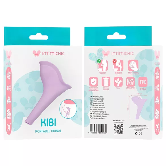 Intimichic Kibi - imbuto per urinare da donna (viola)