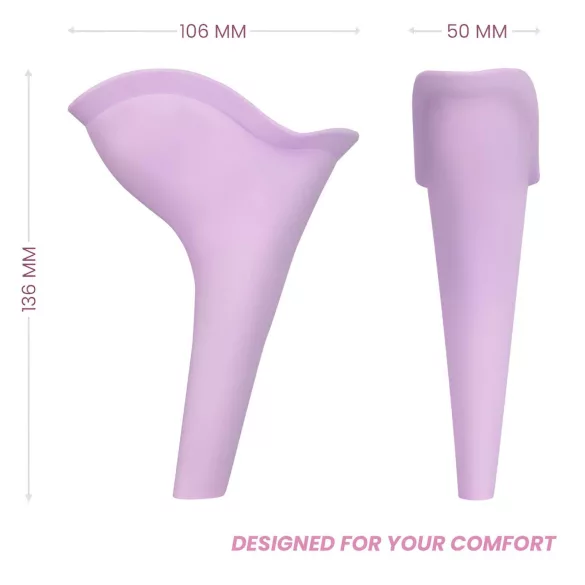 Intimichic Kibi - imbuto per urinare da donna (viola)