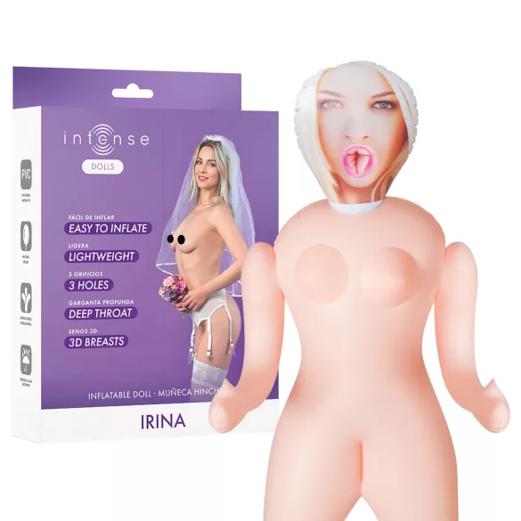 Intense Dolls Irina - bambola gonfiabile - donna realistica - materiale PVC
