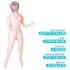 Intense Dolls Monique - bambola gonfiabile donna - PVC