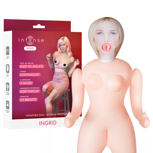 Intense Dolls Ingrid - bambola gonfiabile realistica in gomma