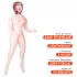 Intense Dolls Scarlett - bambola gonfiabile - silicone realistico