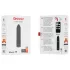 Oninder - Vibratore controllato da app (nero)