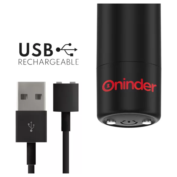 Oninder - Vibratore controllato da app (nero)