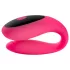 Virgite - vibratore per coppia con telecomando (nero-rosa)